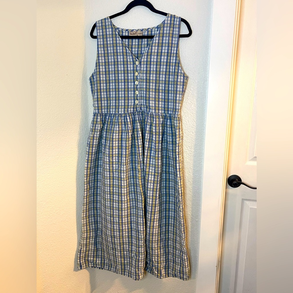 Vintage Woolrich Jumper Dress Cottagecore Size M